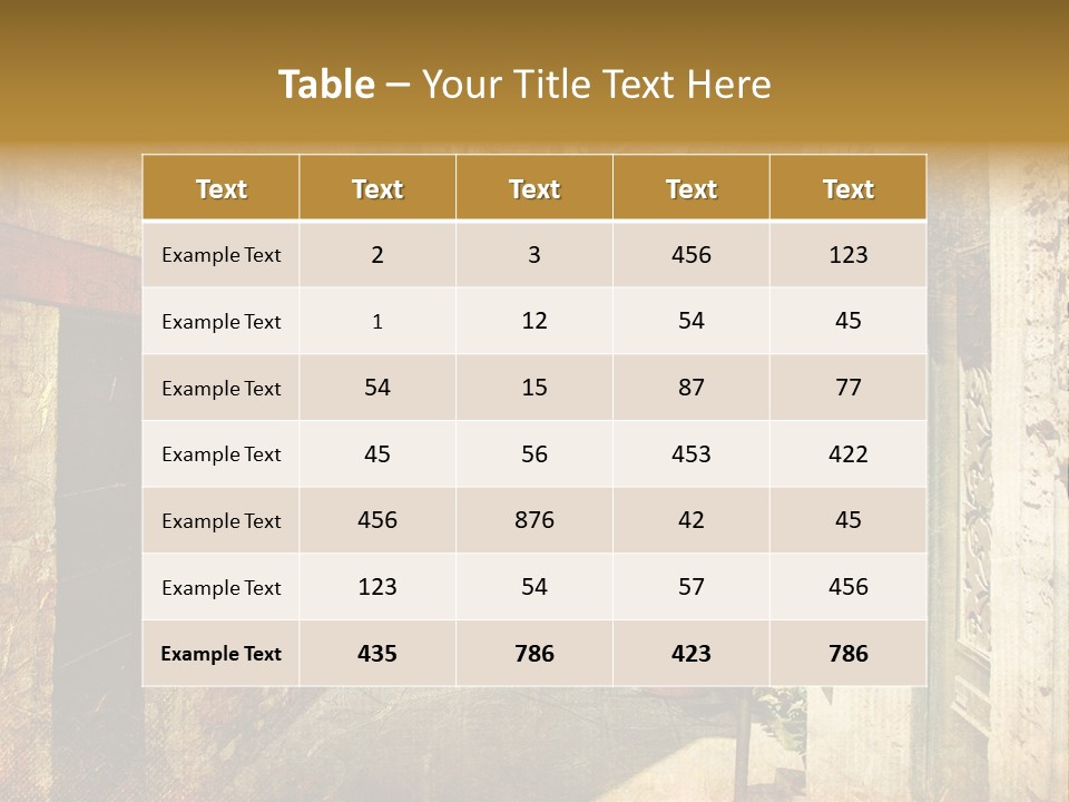 Artwork View Landmark PowerPoint Template