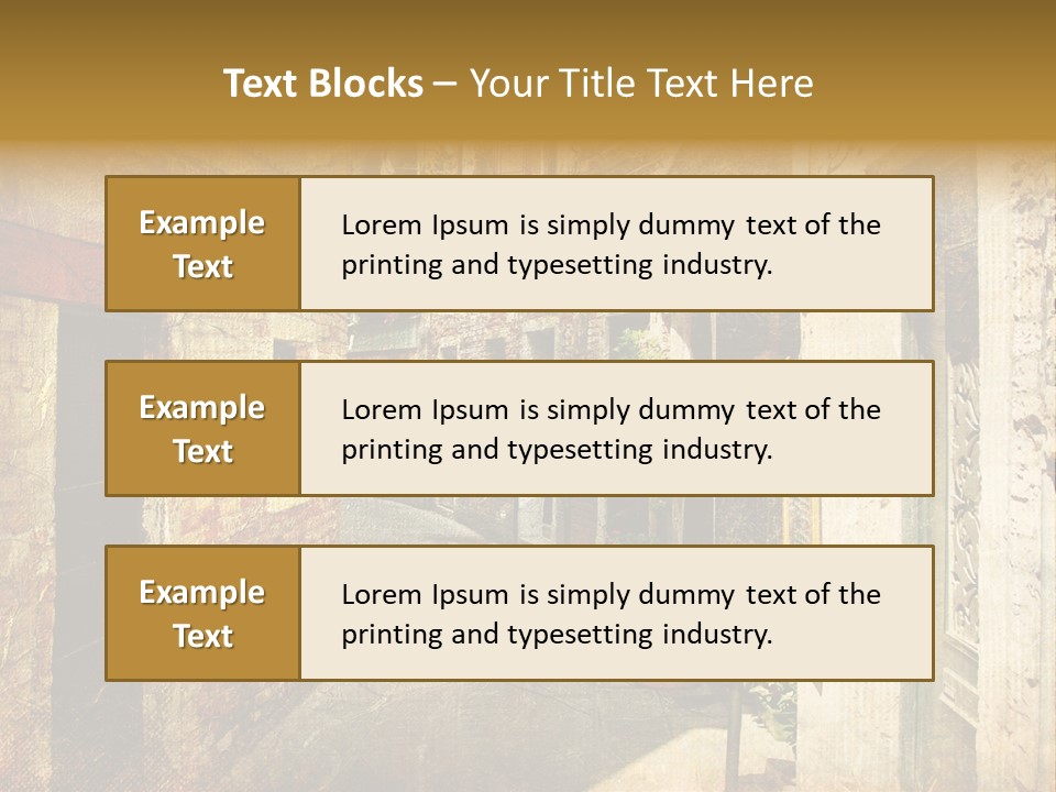 Artwork View Landmark PowerPoint Template