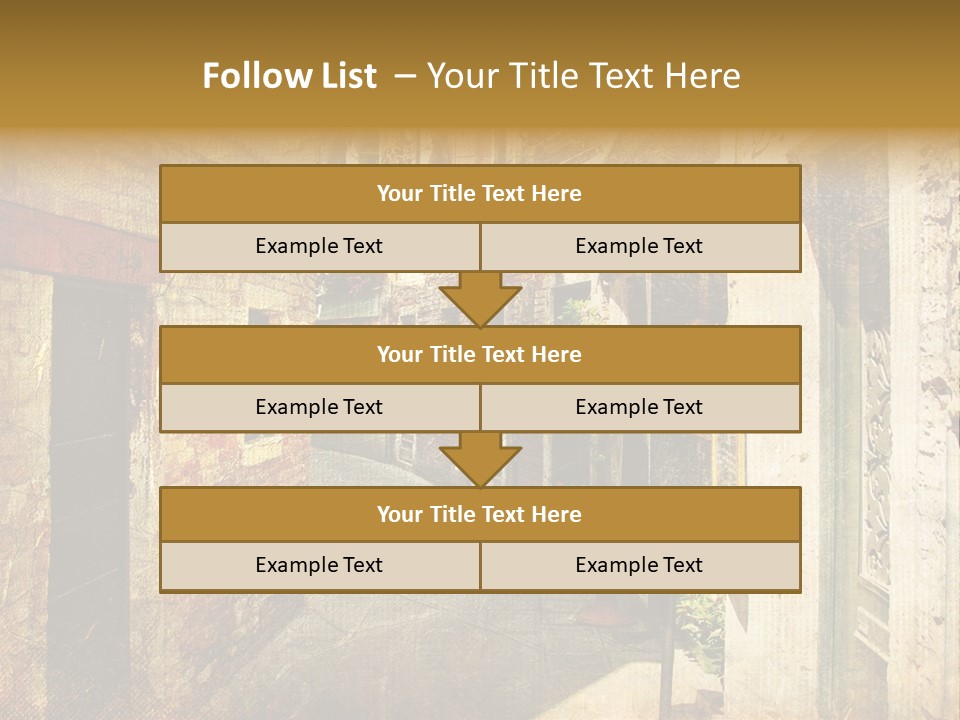 Artwork View Landmark PowerPoint Template