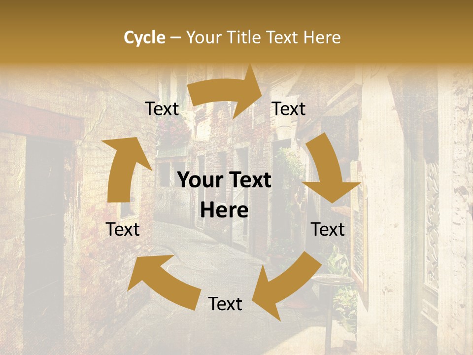 Artwork View Landmark PowerPoint Template