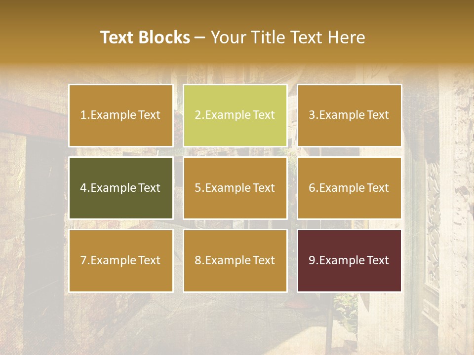 Artwork View Landmark PowerPoint Template