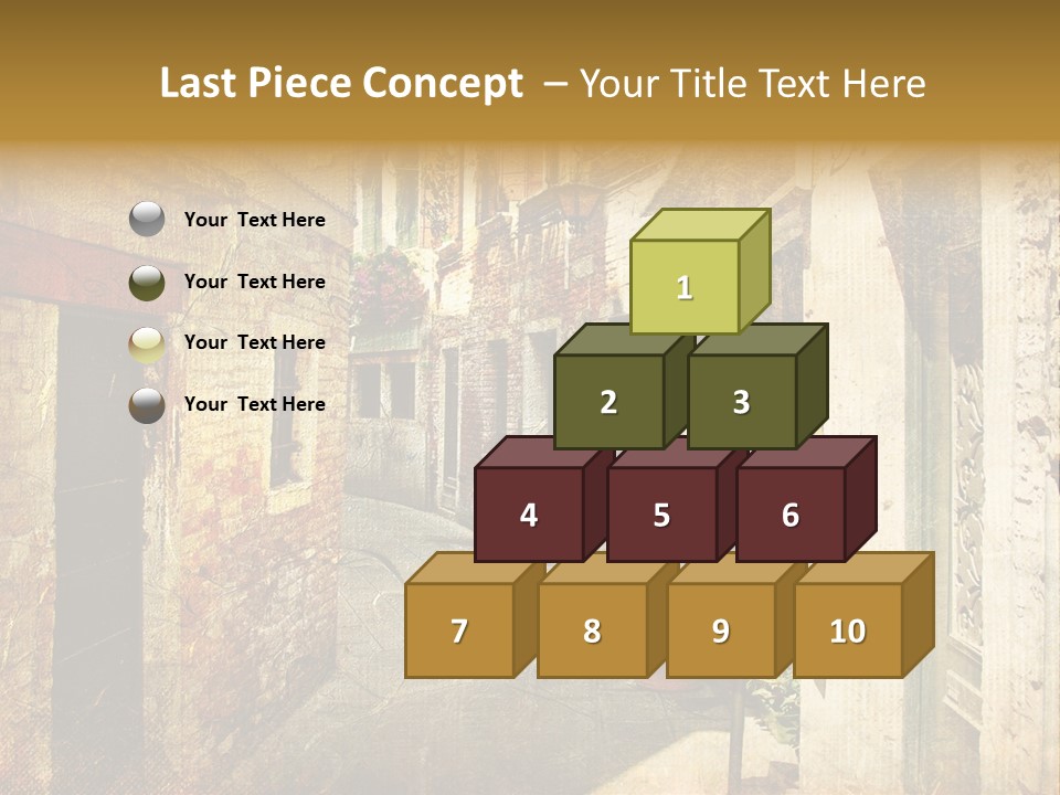 Artwork View Landmark PowerPoint Template