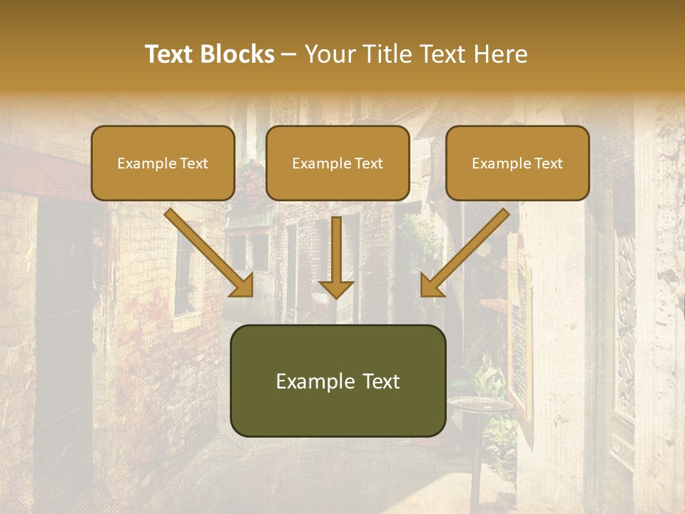 Artwork View Landmark PowerPoint Template