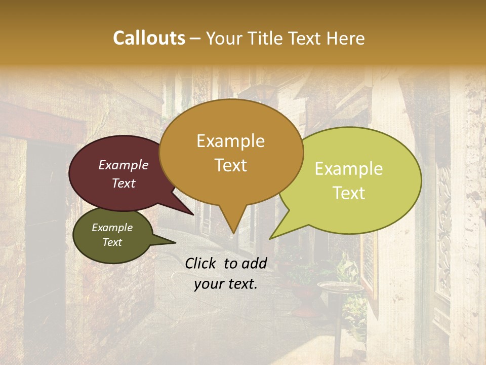 Artwork View Landmark PowerPoint Template
