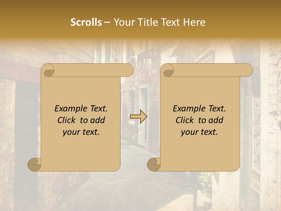Artwork View Landmark PowerPoint Template