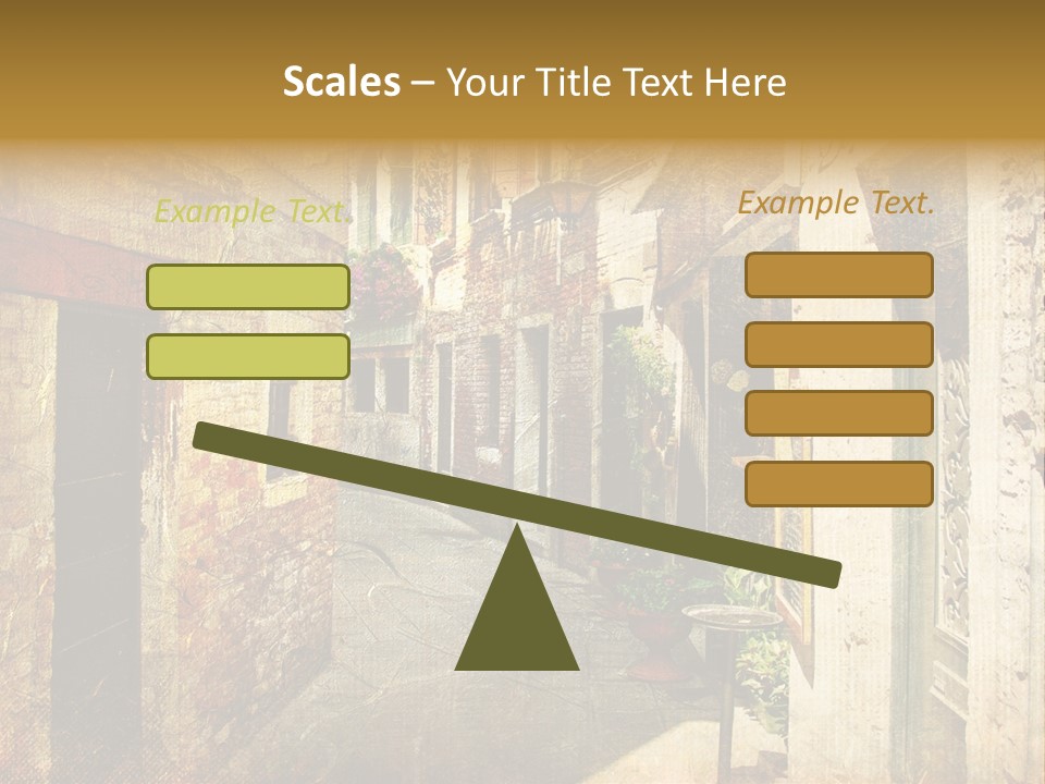 Artwork View Landmark PowerPoint Template