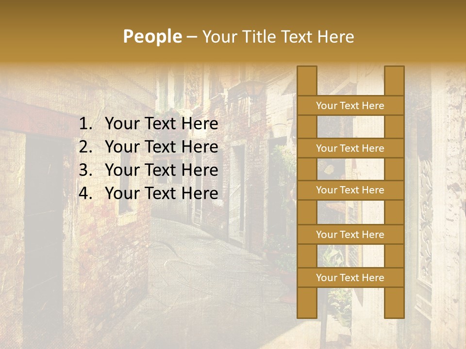Artwork View Landmark PowerPoint Template