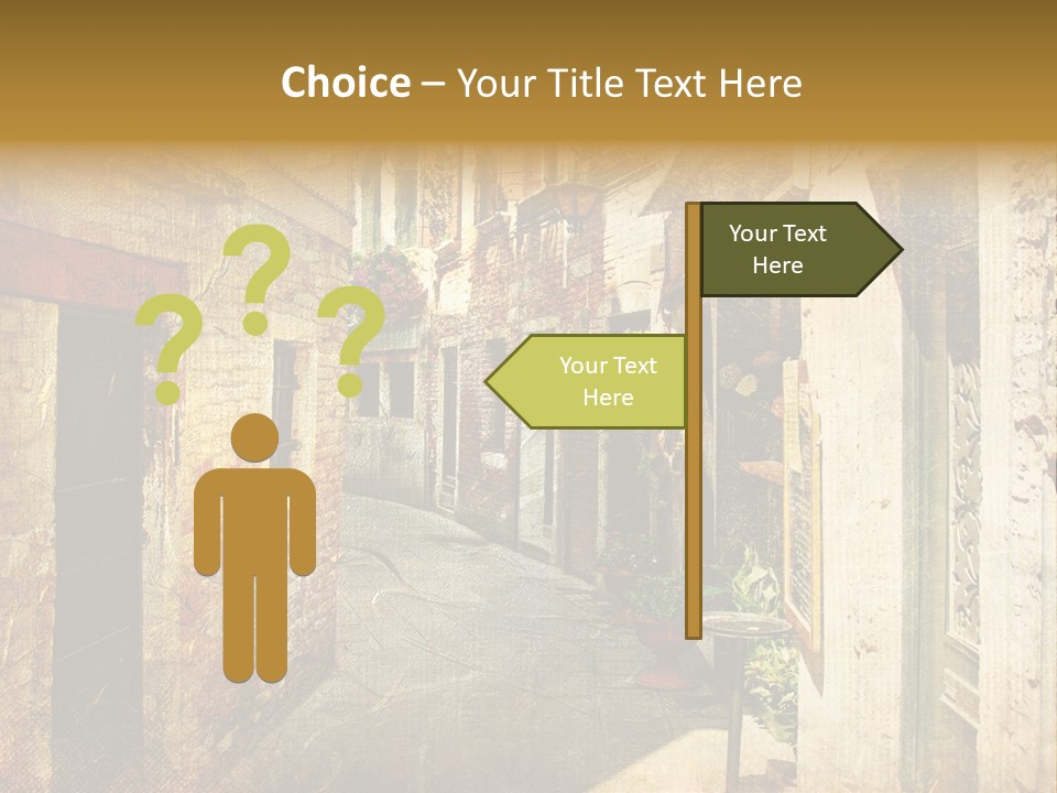 Artwork View Landmark PowerPoint Template