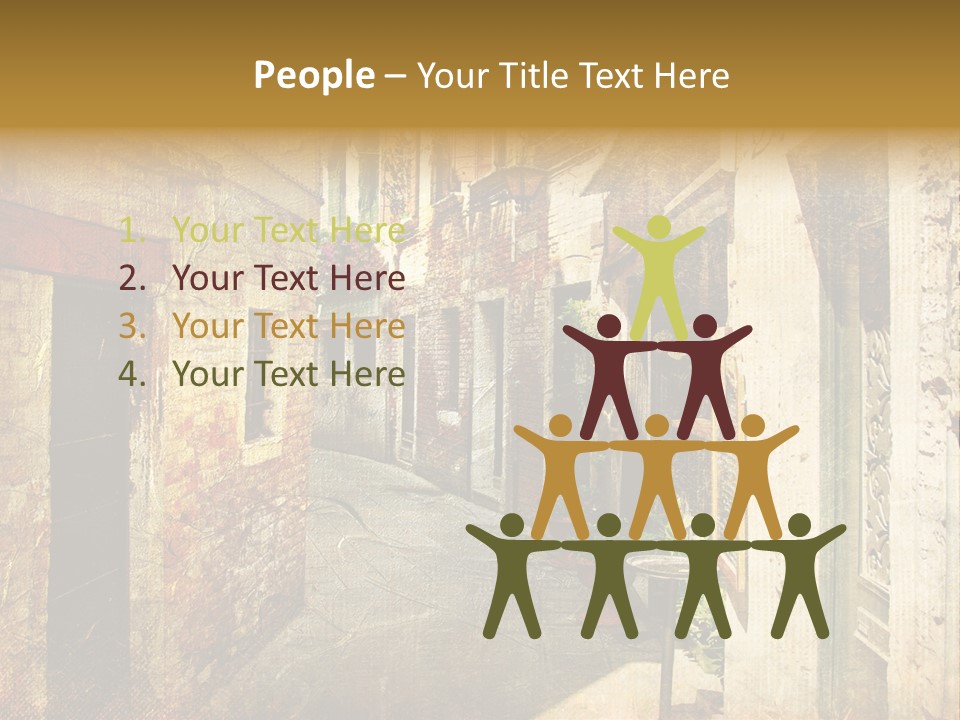 Artwork View Landmark PowerPoint Template