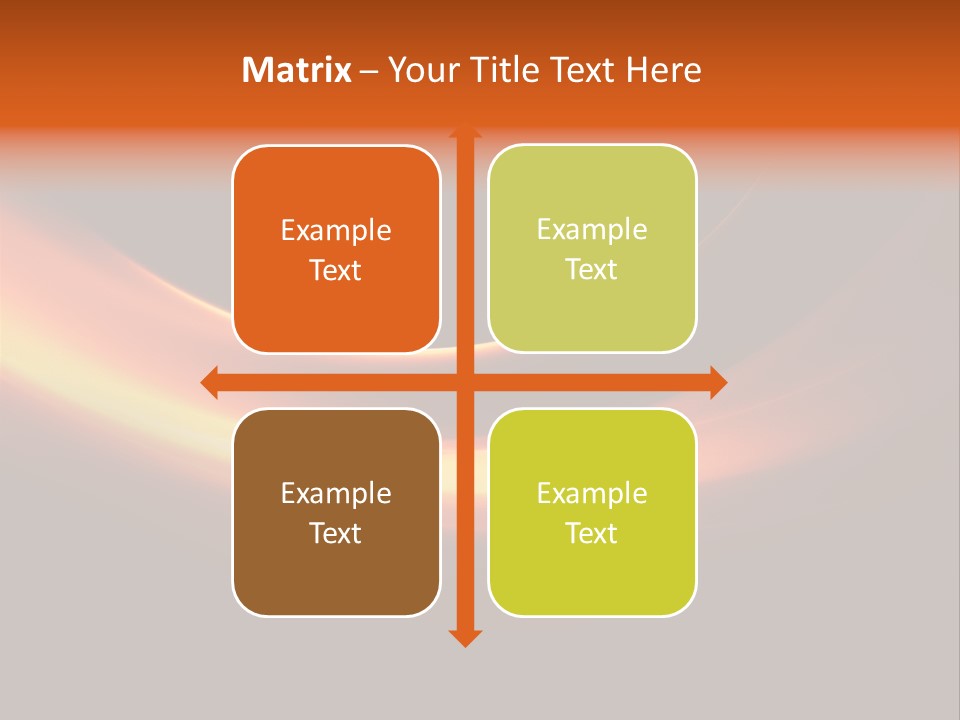 White Heat Design PowerPoint Template