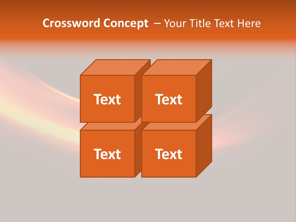 White Heat Design PowerPoint Template