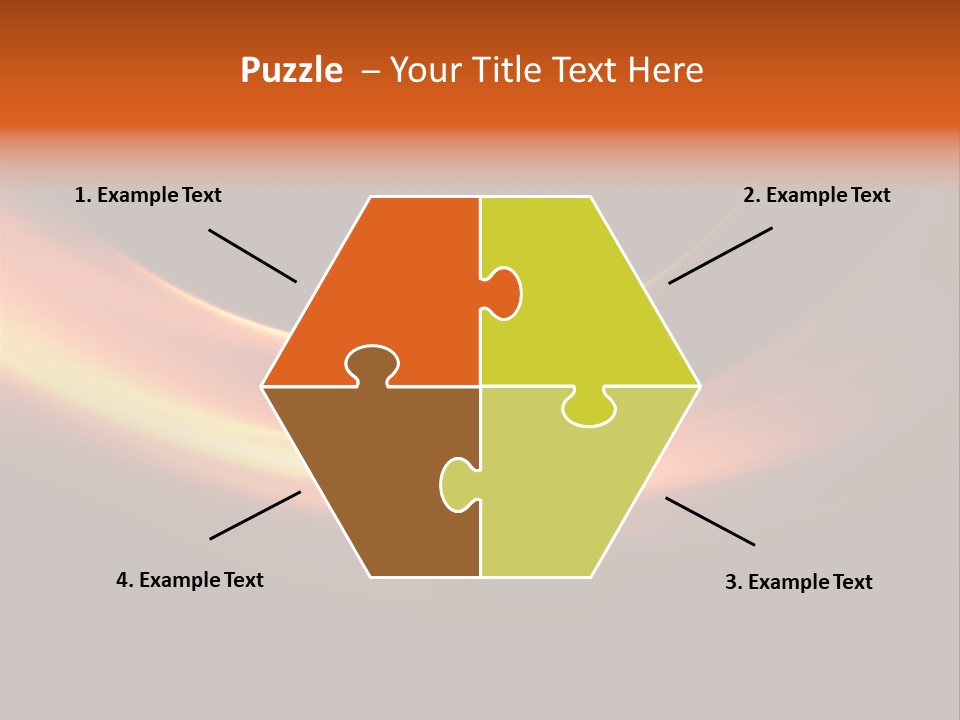 White Heat Design PowerPoint Template