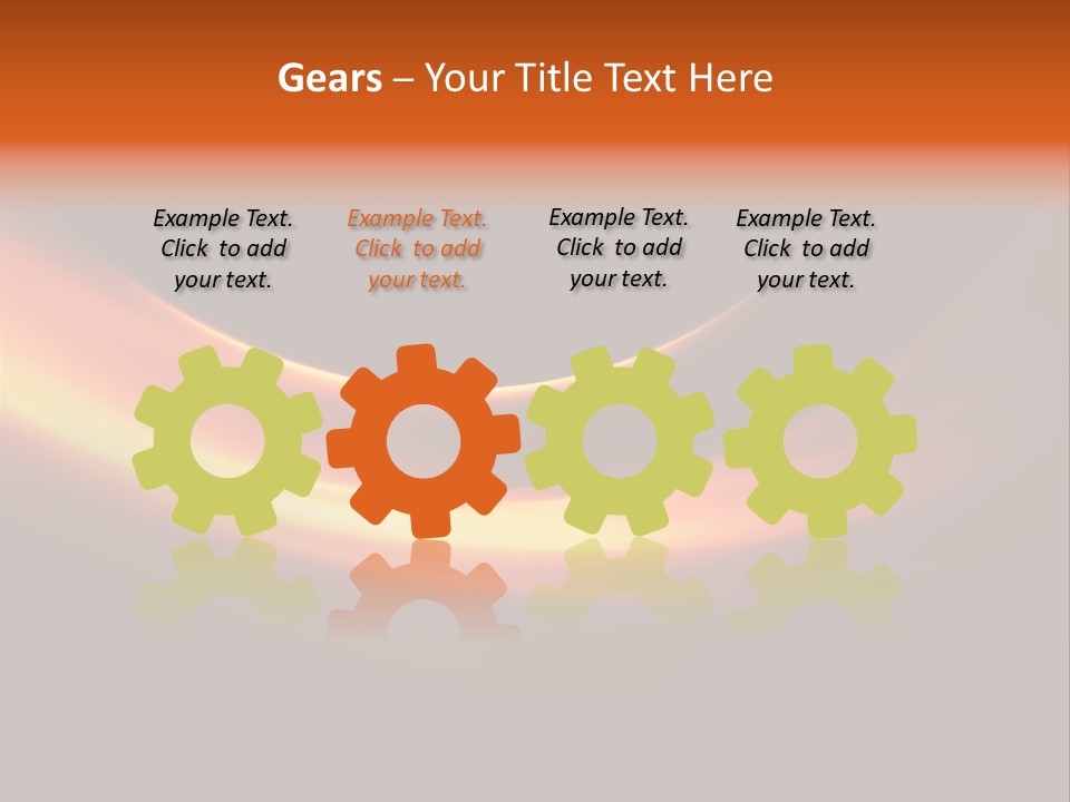 White Heat Design PowerPoint Template