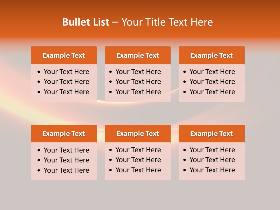 White Heat Design PowerPoint Template