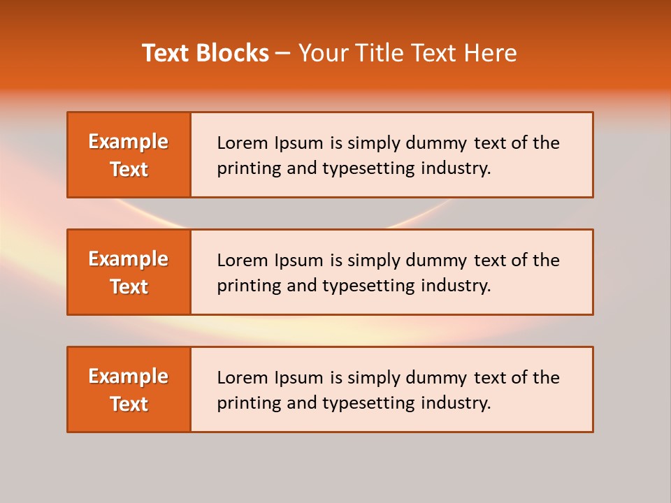 White Heat Design PowerPoint Template