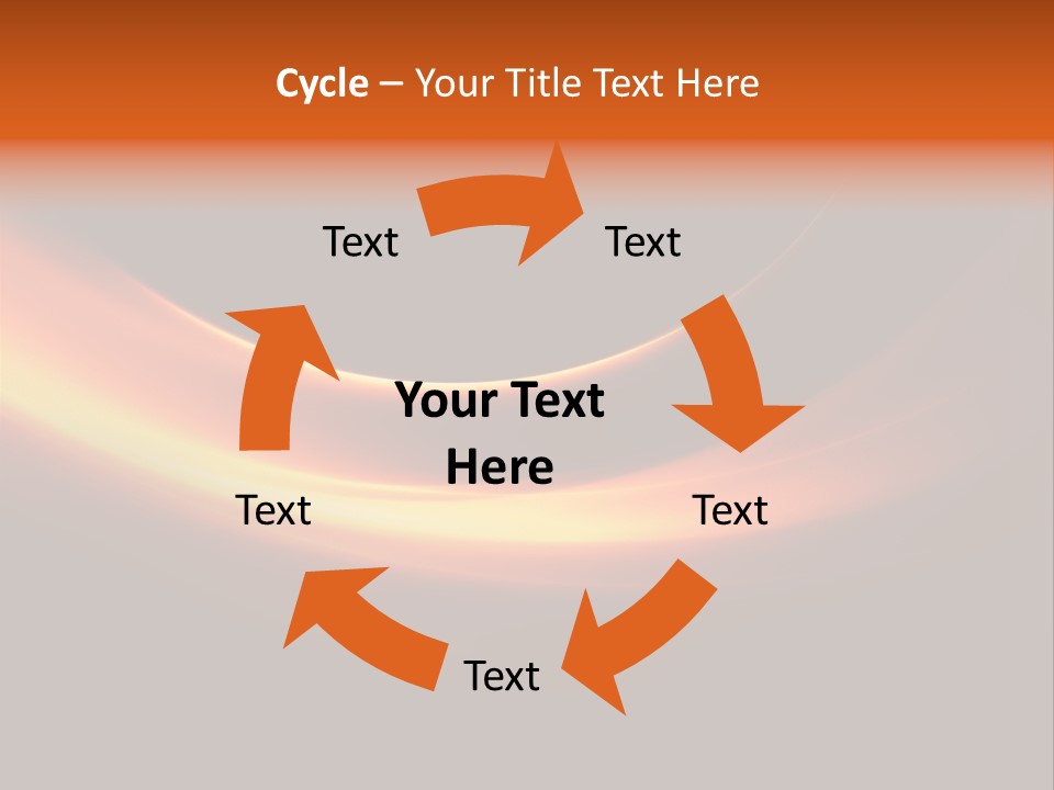 White Heat Design PowerPoint Template