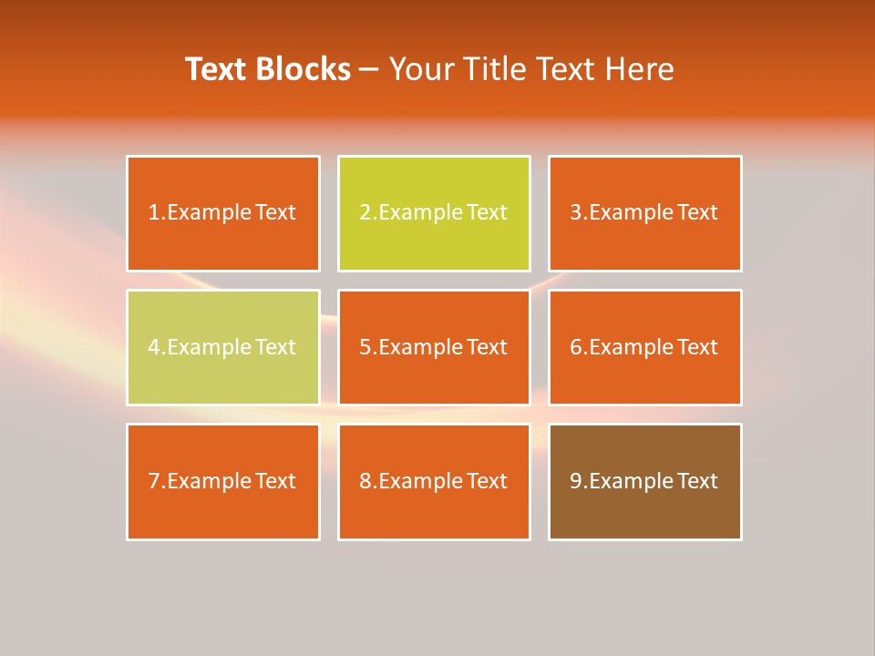 White Heat Design PowerPoint Template