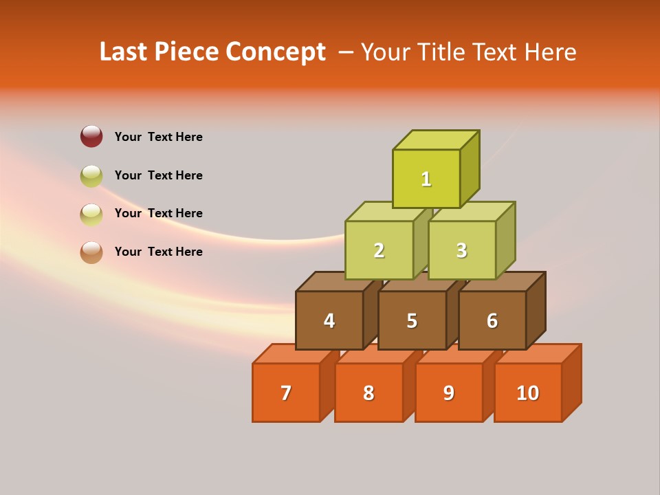 White Heat Design PowerPoint Template