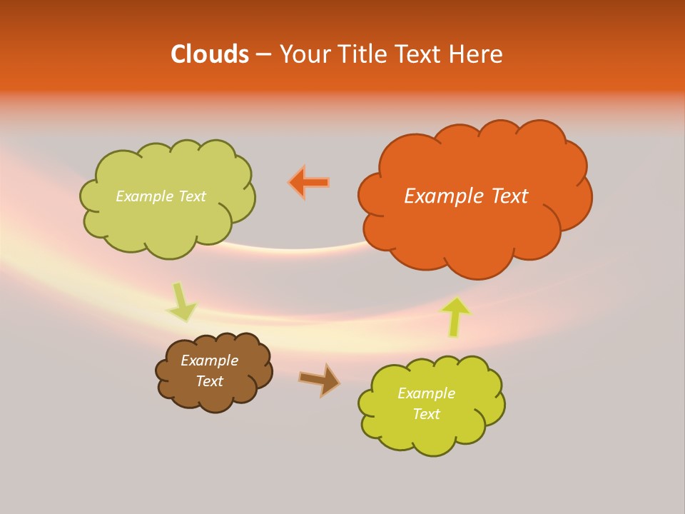 White Heat Design PowerPoint Template