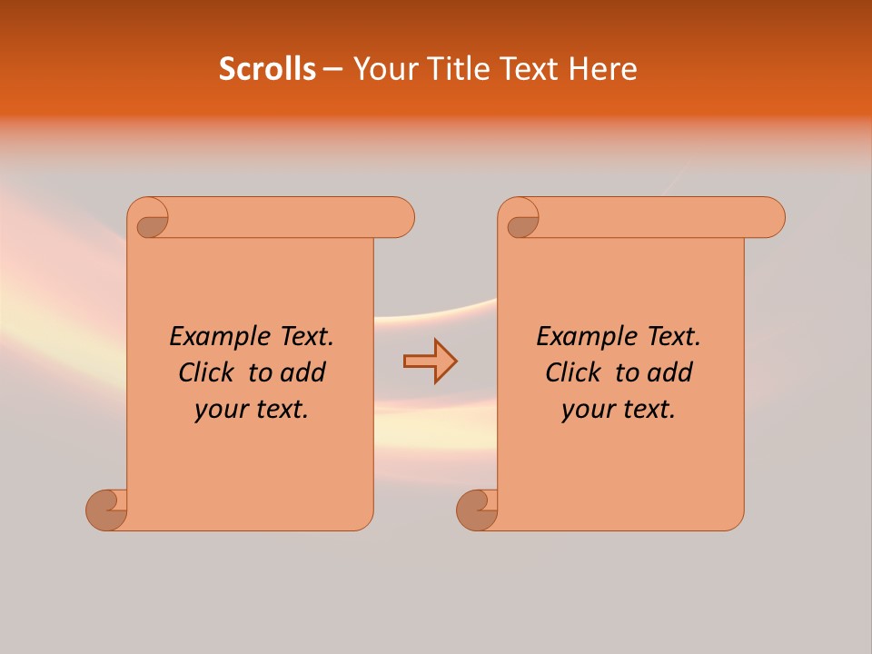 White Heat Design PowerPoint Template