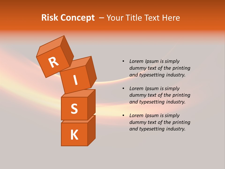 White Heat Design PowerPoint Template