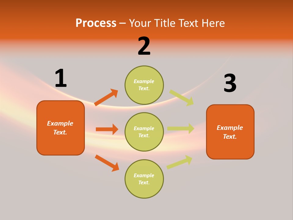 White Heat Design PowerPoint Template
