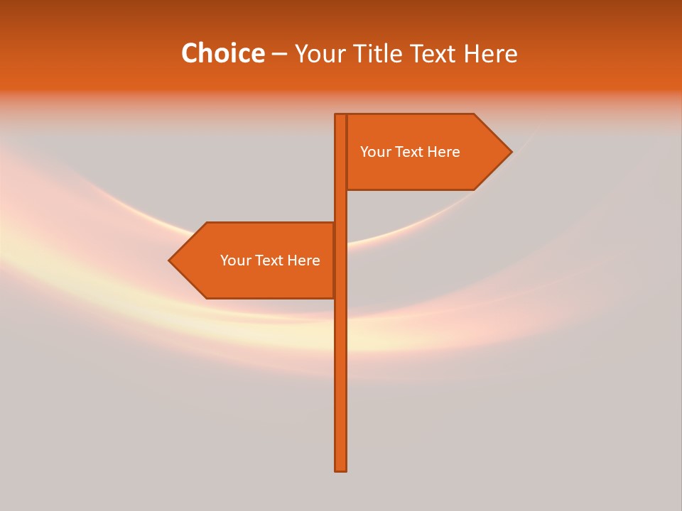 White Heat Design PowerPoint Template