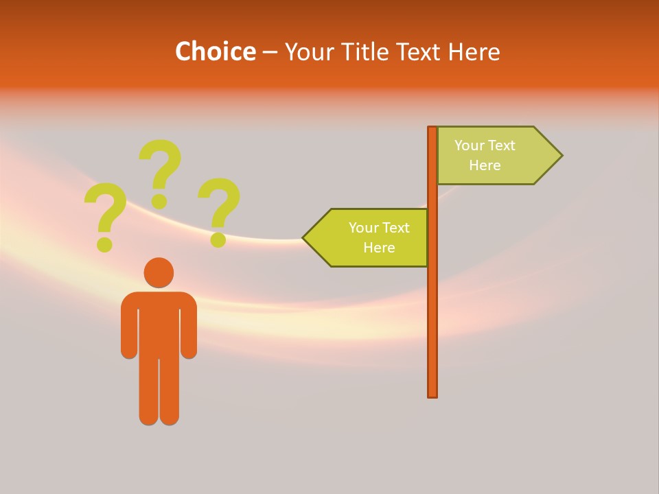 White Heat Design PowerPoint Template