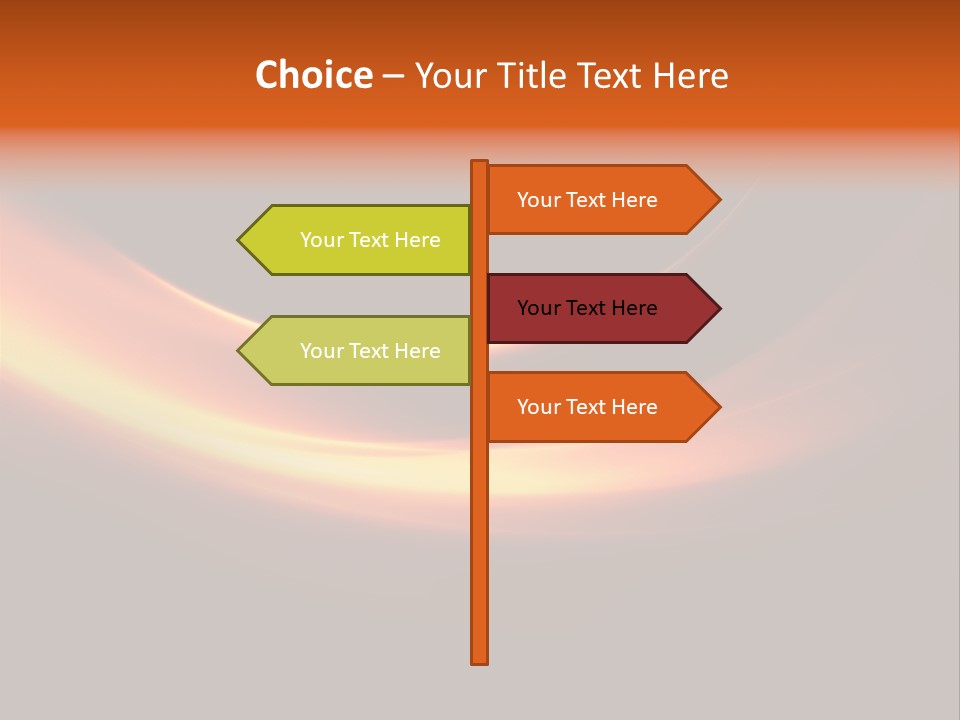 White Heat Design PowerPoint Template