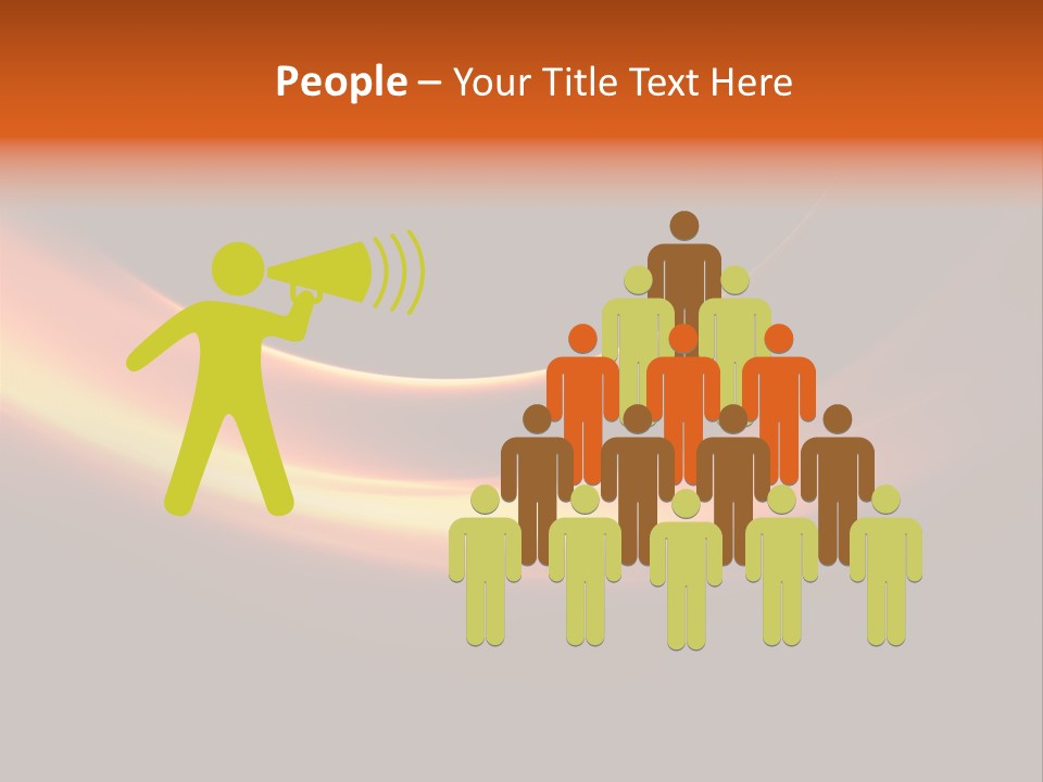 White Heat Design PowerPoint Template