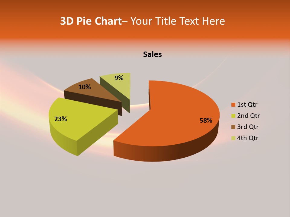 White Heat Design PowerPoint Template