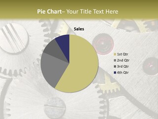 Rivet Gear Number PowerPoint Template