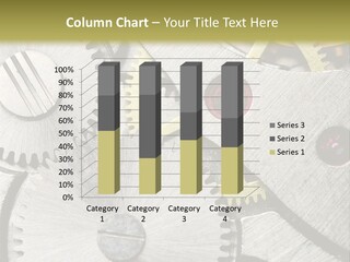 Rivet Gear Number PowerPoint Template