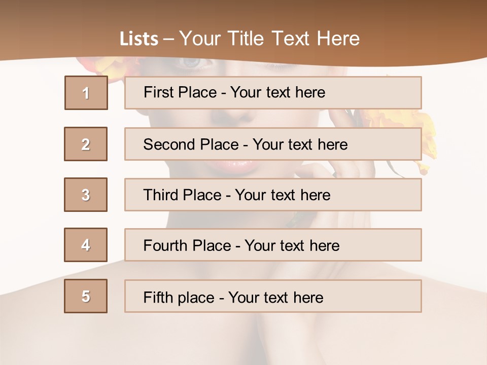 Chair Human Company PowerPoint Template
