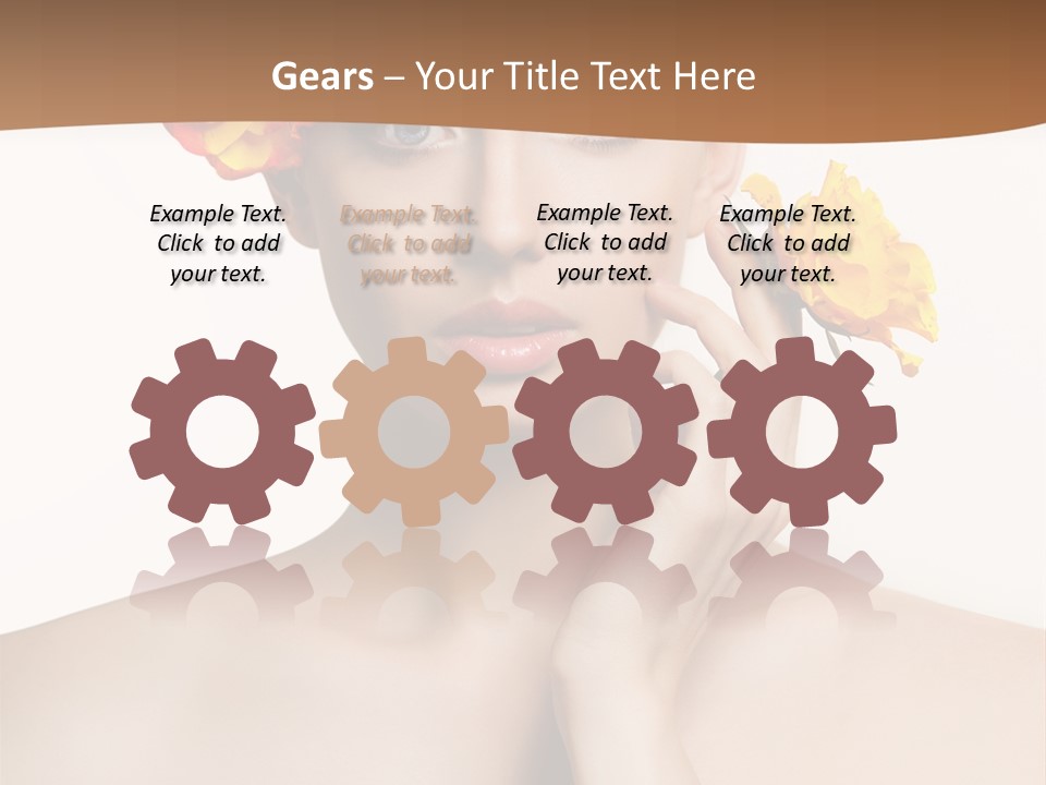 Chair Human Company PowerPoint Template