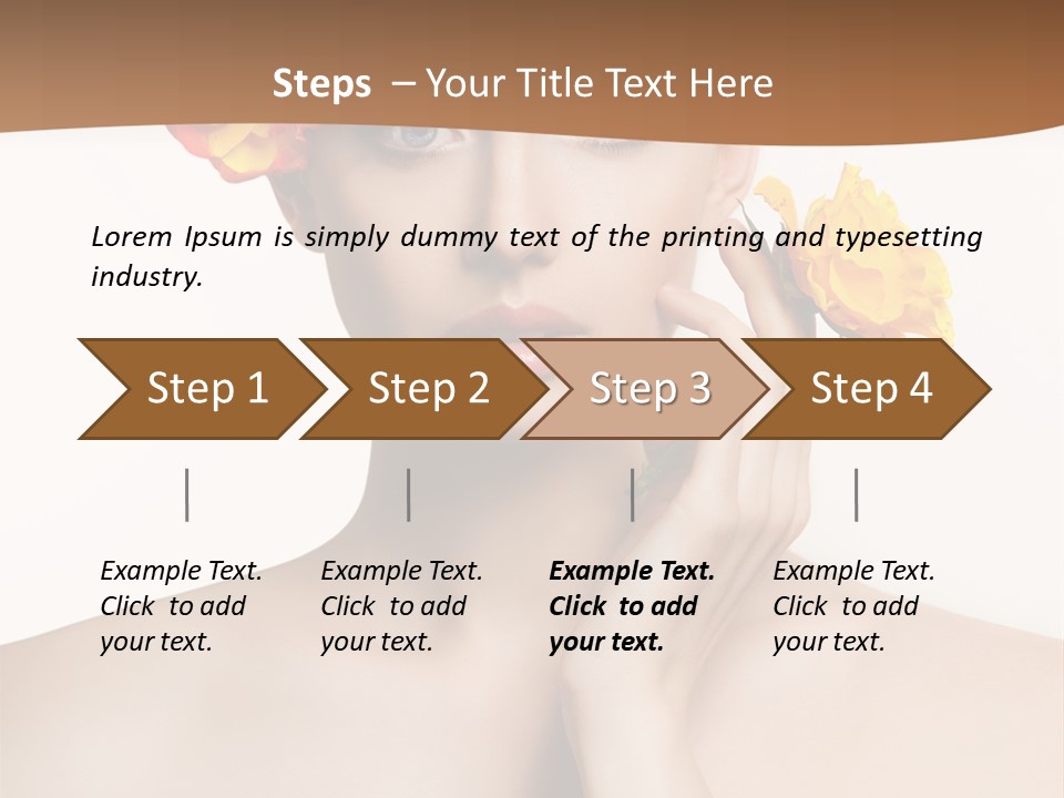 Chair Human Company PowerPoint Template