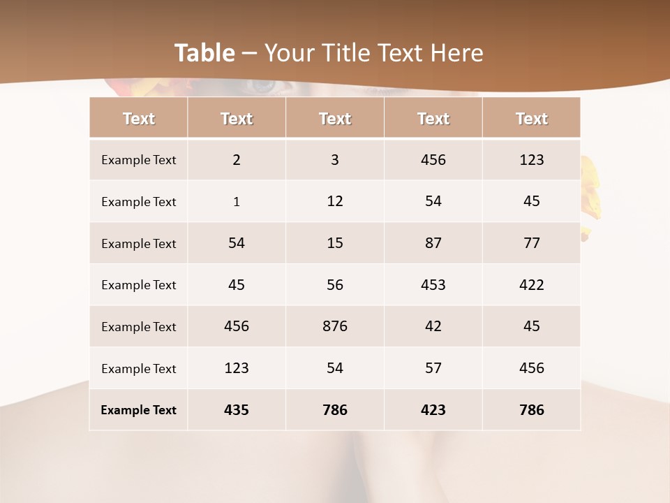 Chair Human Company PowerPoint Template
