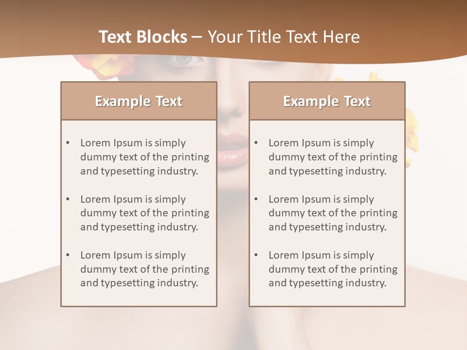 Chair Human Company PowerPoint Template