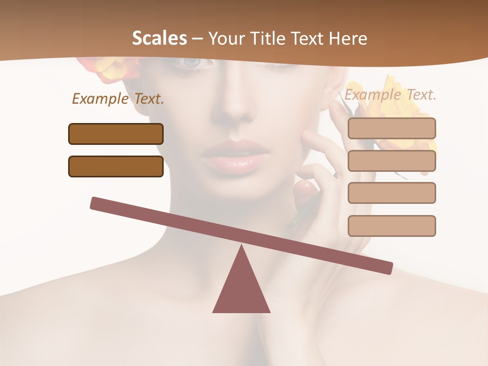 Chair Human Company PowerPoint Template