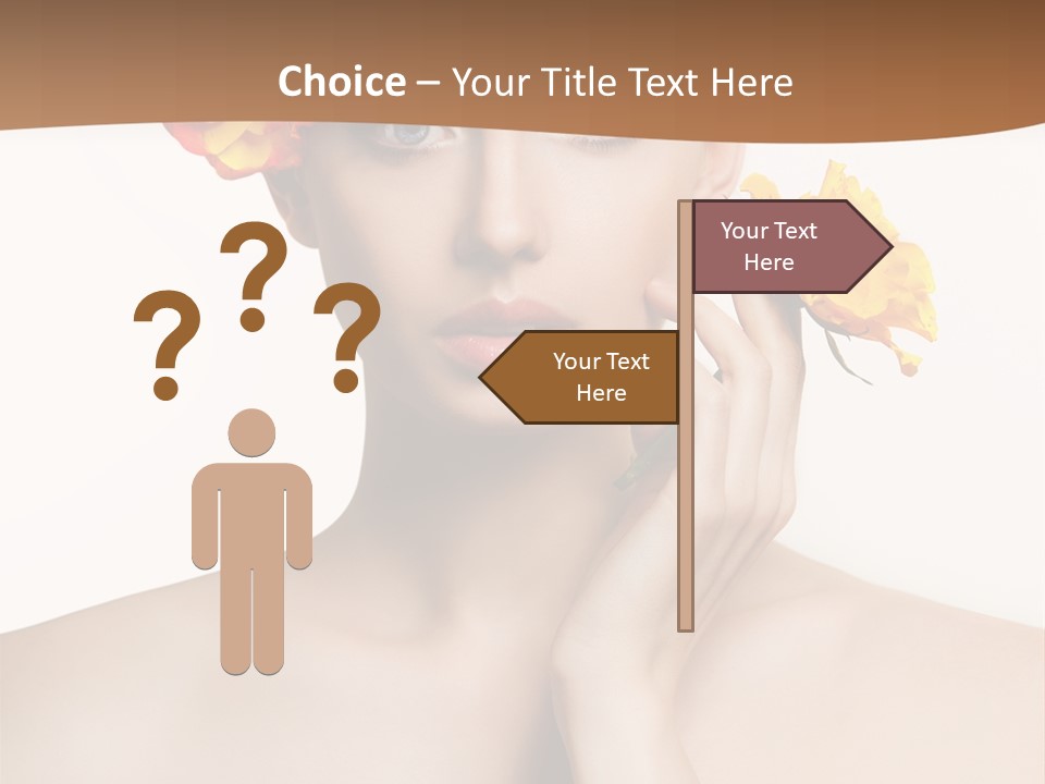 Chair Human Company PowerPoint Template