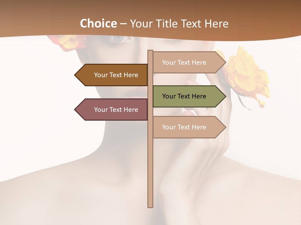 Chair Human Company PowerPoint Template