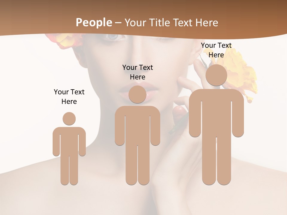 Chair Human Company PowerPoint Template