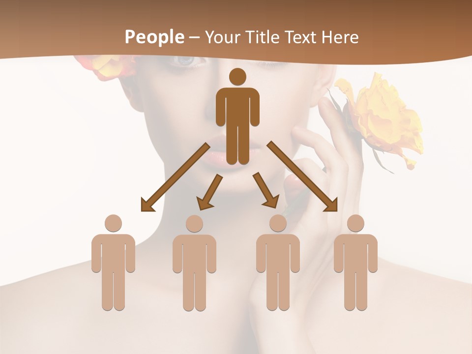 Chair Human Company PowerPoint Template