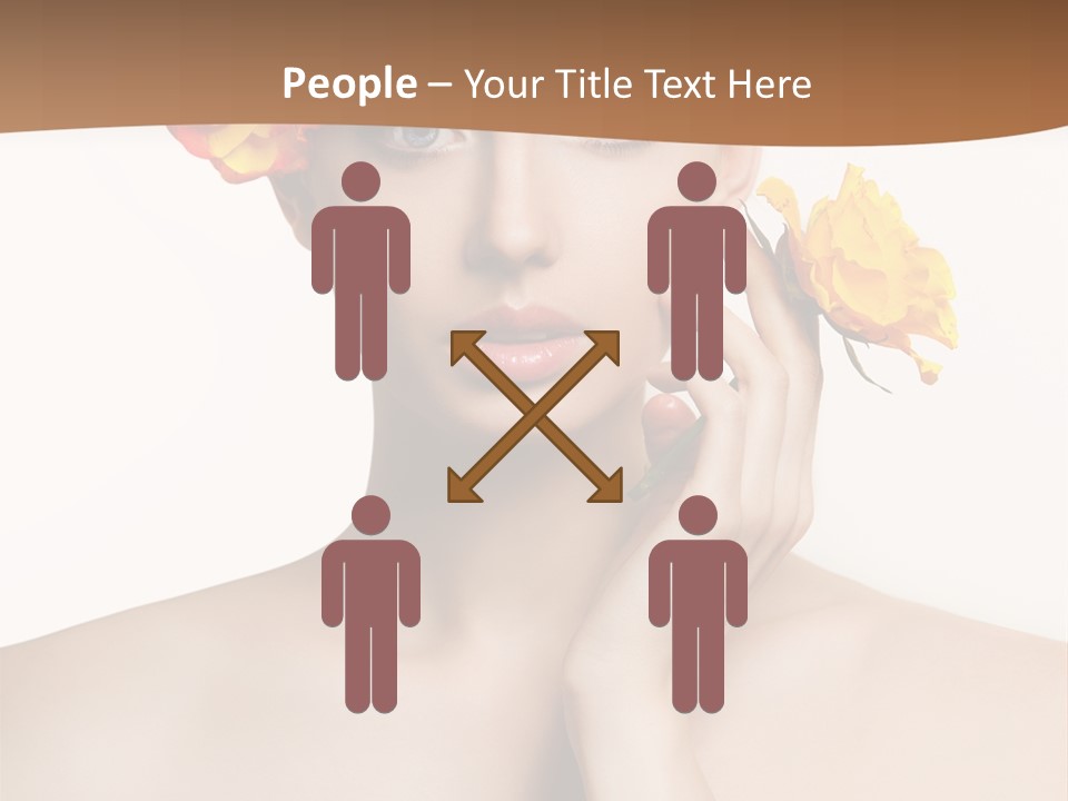 Chair Human Company PowerPoint Template