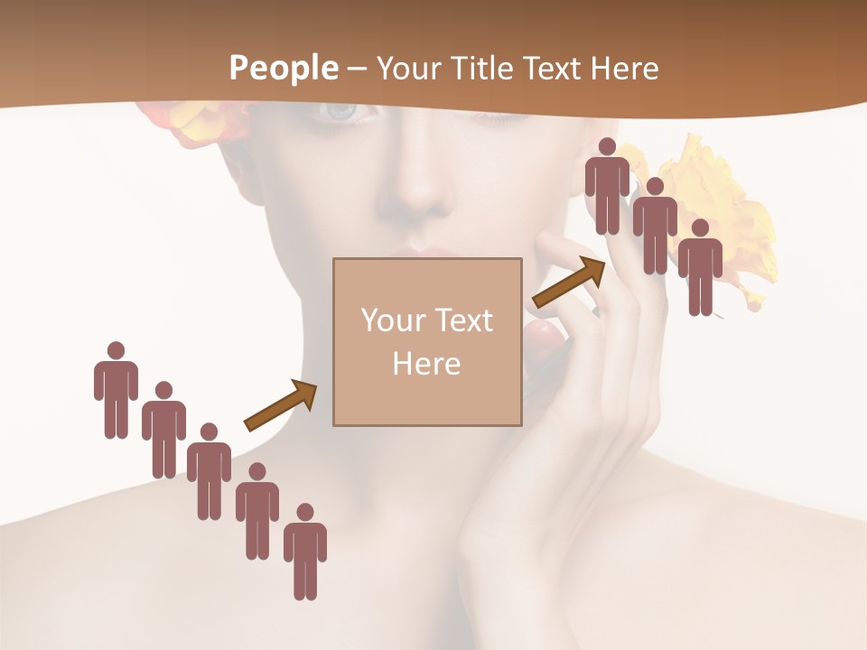 Chair Human Company PowerPoint Template