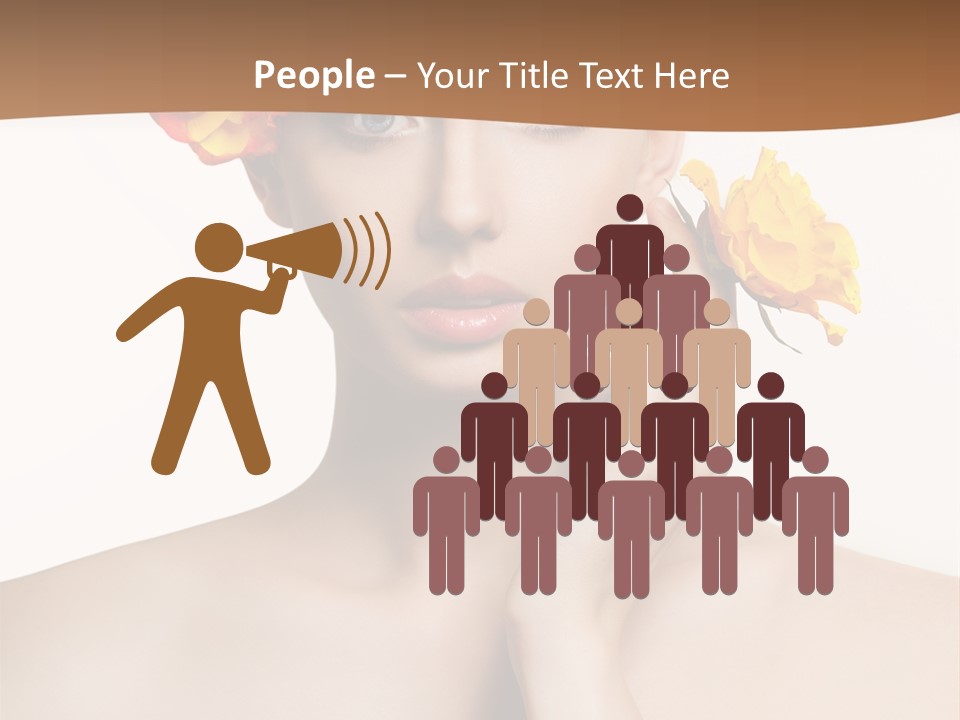 Chair Human Company PowerPoint Template