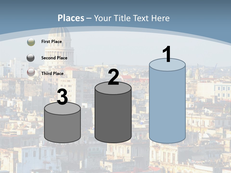 Latin Landmark Cuban PowerPoint Template