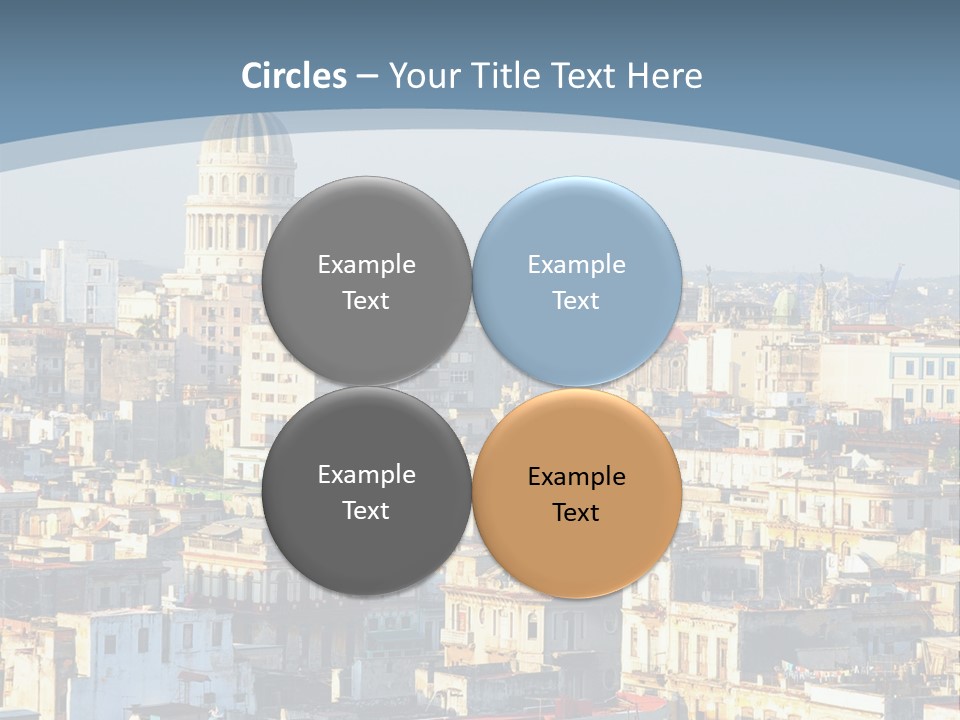 Latin Landmark Cuban PowerPoint Template