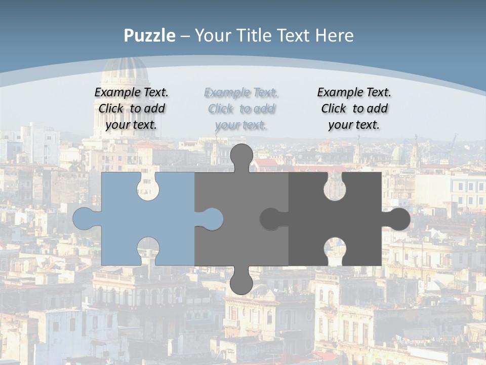 Latin Landmark Cuban PowerPoint Template