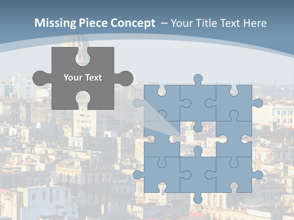 Latin Landmark Cuban PowerPoint Template